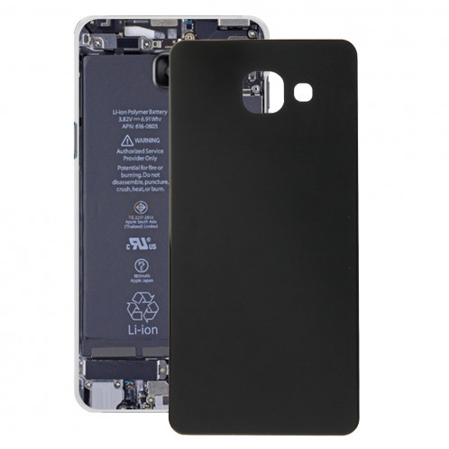 iPartsBuy remplacement de la couverture arrière de la batterie pour Samsung Galaxy A5 (2016) / A510 (noir) SI007B586-37