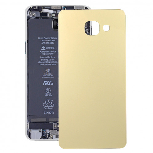 iPartsBuy remplacement de la couverture arrière de la batterie pour Samsung Galaxy A5 (2016) / A510 (or) SI007J827-37