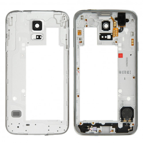 iPartsBuy Moyen Cadre Remplacement de Lunette pour Samsung Galaxy S5 Neo / G903 (Argent) SI10091057-38