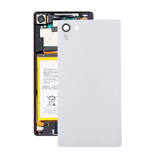 iPartsAcheter pour Sony Xperia Z5 Compact Cache Batterie Arrière d'origine (Blanc) SI35WL792-37