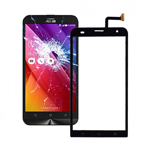 iPartsAcheter pour Asus Zenfone 2 Laser 5.5 pouces / ZE550KL écran tactile Digitizer Assemblée remplacement (Noir) SI37BL78-35