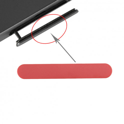 iPartsAcheter pour Sony Xperia Z5 Fente pour carte Compact Plug Dust Plug (Rouge) SI076R1948-35