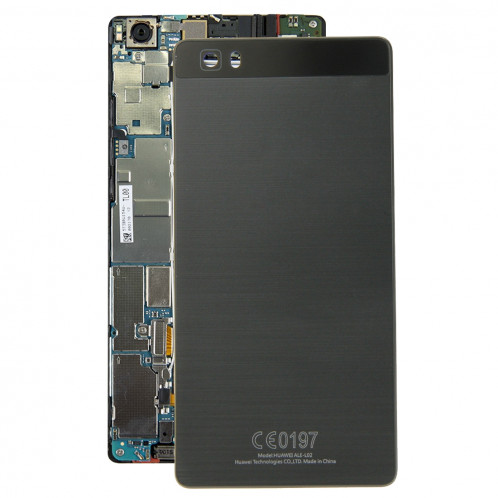 iPartsBuy remplacement de la couverture arrière de la batterie pour Huawei P8 Lite (noir) SI104B1837-38