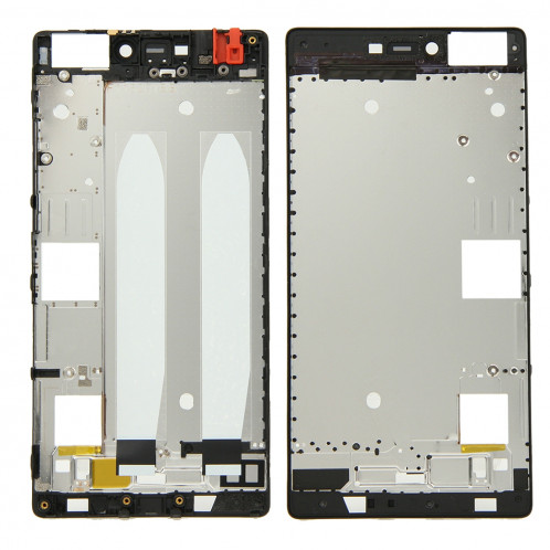 iPartsBuy Avant Logement LCD Cadre Lunette de remplacement pour Huawei P8 (Noir) SI107B1284-38