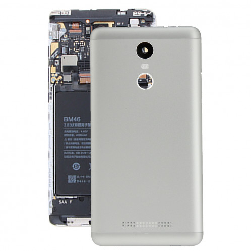 iPartsBuy Remplacement de la couverture arrière de la batterie pour Xiaomi Redmi Note 3 (Argent) SI112S836-38