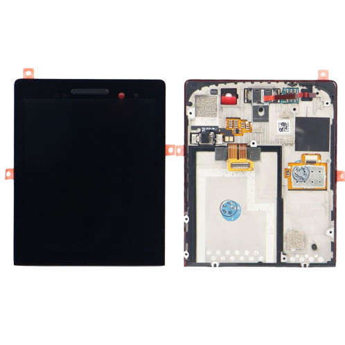 iPartsAcheter pour BlackBerry P9983 écran LCD + écran tactile Digitizer Assemblée avec cadre (Noir) SI163B1505-34