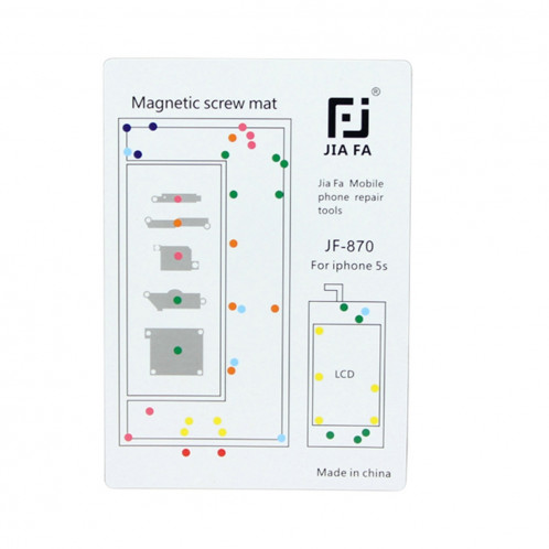 JIAFA pour tapis de vis magnétiques pour iPhone 5S SJ0348129-35