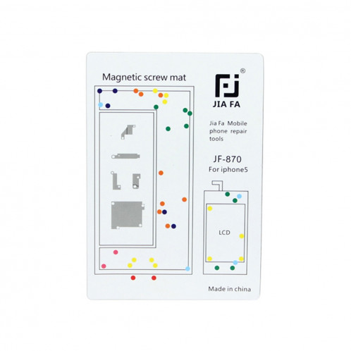 JIAFA pour tapis de vis magnétiques pour iPhone 5 SJ0349541-35