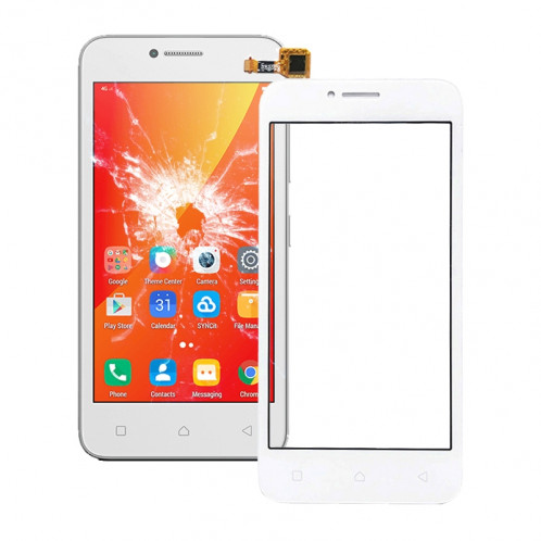 iPartsBuy Lenovo A Plus / A1010A20 écran tactile Digitizer Assemblée (Blanc) SI357W205-35