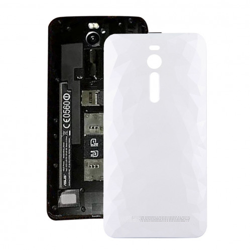 iPartsAcheter pour Asus Zenfone 2 / ZE551ML Cache batterie d'origine avec puce NFC (Blanc) SI10WL1327-31