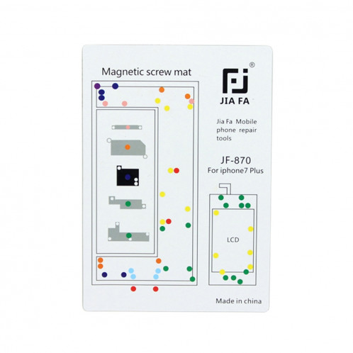JIAFA pour tapis de vis magnétiques pour iPhone 7 Plus SJ0456284-35