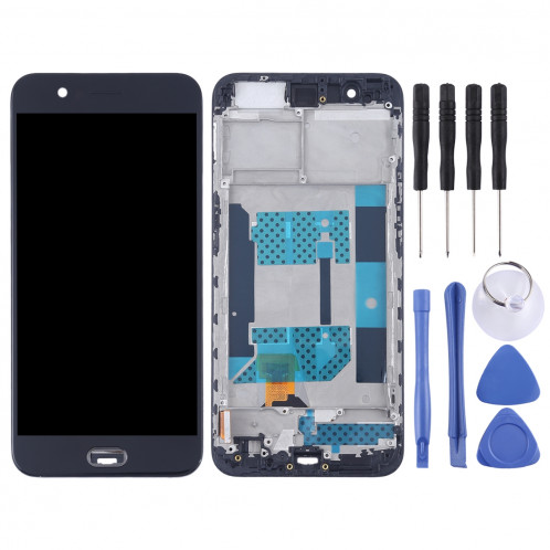 TFT Matériaux Écran LCD et Digitizer Ensemble complet avec cadre pour OPPO R11 (Noir) SH595B729-36