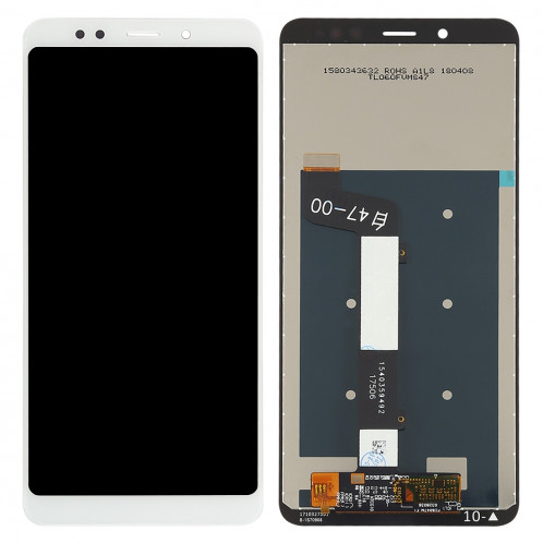 Écran LCD et Digitizer Assemblée complète pour Xiaomi Redmi Note 5 / Note 5 Pro (Blanc) SH617W1769-36