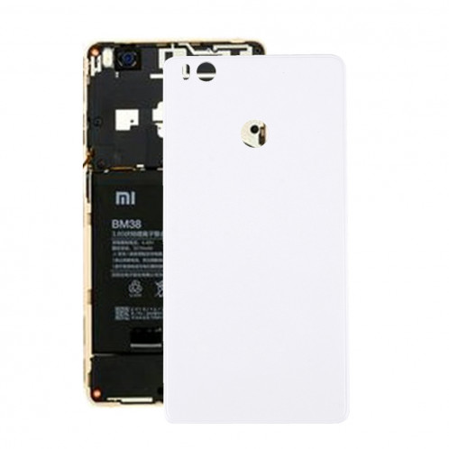 iPartsBuy Xiaomi Mi 4s couvercle arrière de la batterie d'origine (blanc) SI68WL869-37