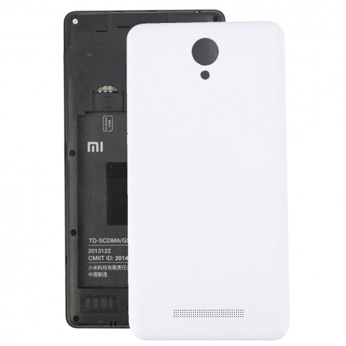 iPartsBuy Xiaomi Redmi Note 2 couvercle arrière de la batterie (blanc) SI70WL1177-37