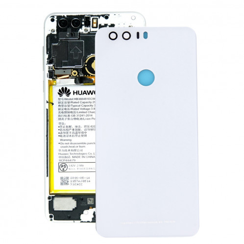 iPartsBuy Huawei Honor 8 Batterie Couverture Arrière (Blanc) SI71WL1517-37
