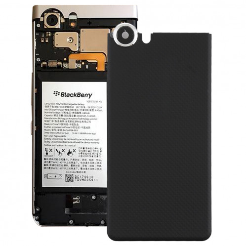 Couverture arrière avec objectif d'appareil photo pour Blackberry Keyone (noir) SH71BL589-36
