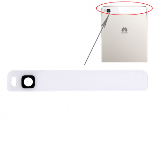 iPartsBuy Huawei P8 Lentille de la caméra arrière (Blanc) SI980W1407-34