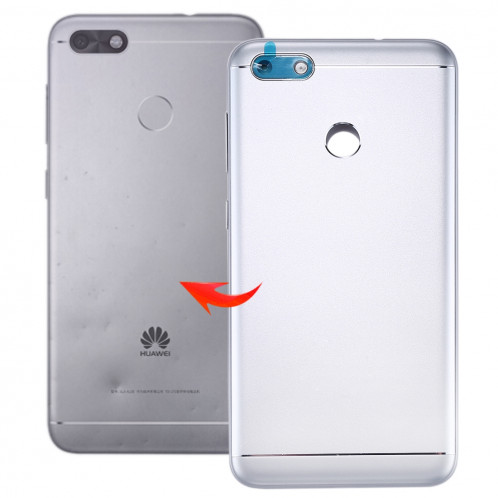 pour Huawei Profitez de 7 / P9 Lite Mini / Y6 Pro (2017) couverture arrière (argent) SP96SL1268-36
