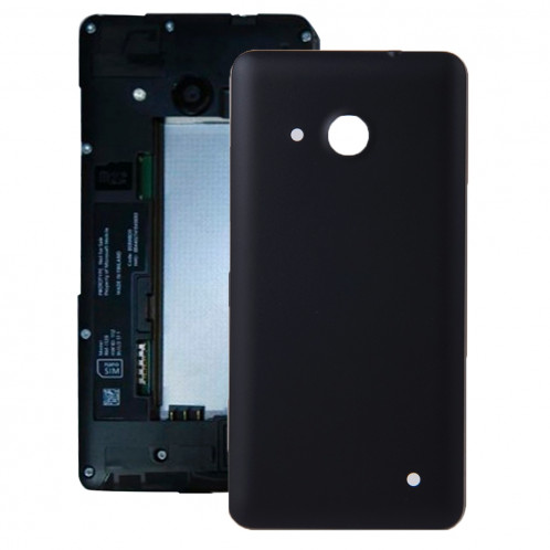iPartsBuy pour Microsoft Lumia 550 couvercle arrière de la batterie (noir) SI04BL280-36