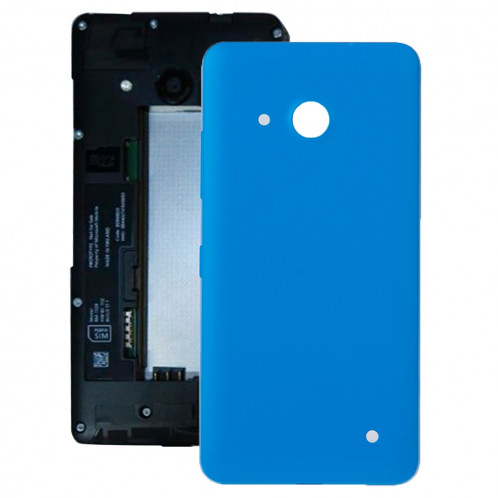 iPartsBuy pour Microsoft Lumia 550 couvercle de la batterie arrière (bleu) SI04LL447-37