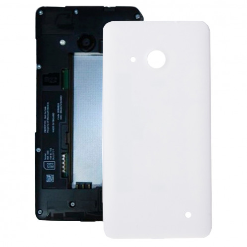 iPartsBuy pour Microsoft Lumia 550 couvercle arrière de la batterie (blanc) SI04WL283-37