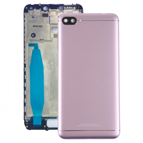 Couverture arrière avec lentille de la caméra arrière et touches latérales pour Asus Zenfone 4 Max ZC520KL X00HD (Or Rose) SH6RGL787-36