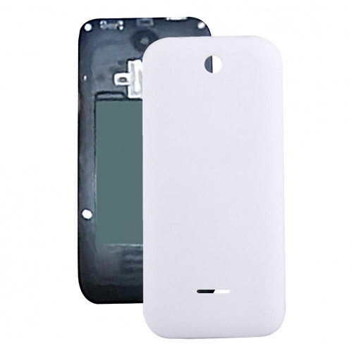 iPartsAcheter pour Nokia 225 Couverture de batterie en plastique couleur unie (blanc) SI47WL1628-37