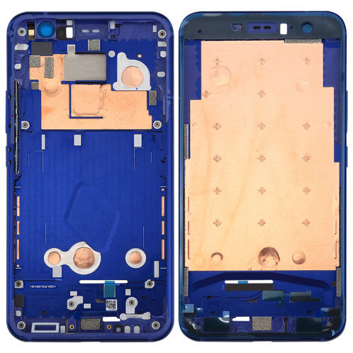 pour HTC U11 Boîtier de cadre LCD pour cadre avant (bleu foncé) SP106D177-36