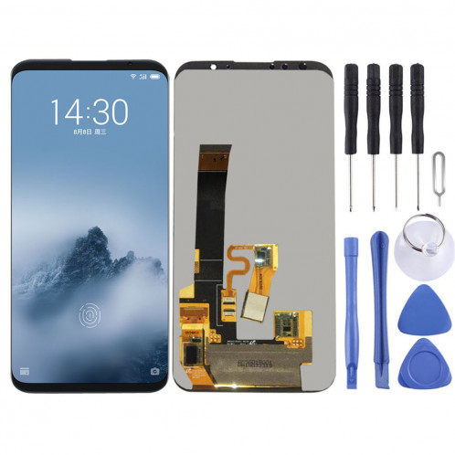 Ecran LCD et numériseur complet pour Meizu 16 / 16th / M882H / M882Q (Noir) SH127B1683-33