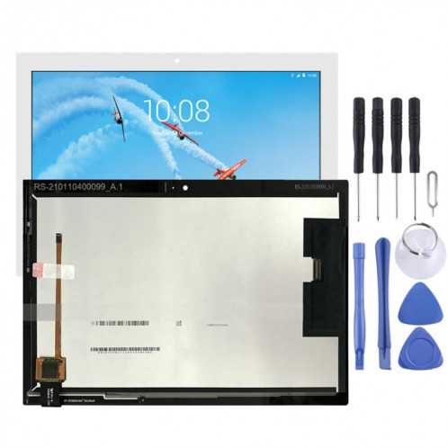 Écran LCD OEM pour Lenovo Tab 4 X304 TB-X304L TB-X304F TB-X304N avec numériseur complet (Blanc) SH134W1304-33