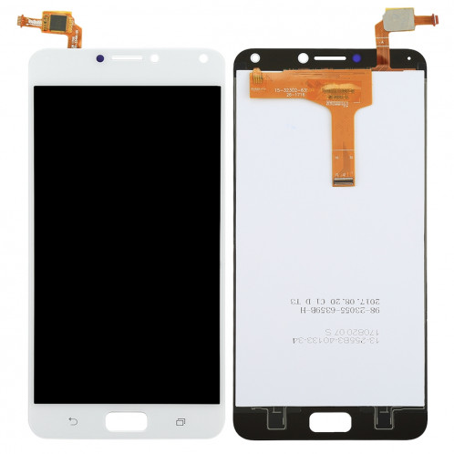 iPartsAcheter pour Asus ZenFone 4 Max / ZC554KL LCD écran + écran tactile Digitizer Assemblée (Blanc) SI212W907-36