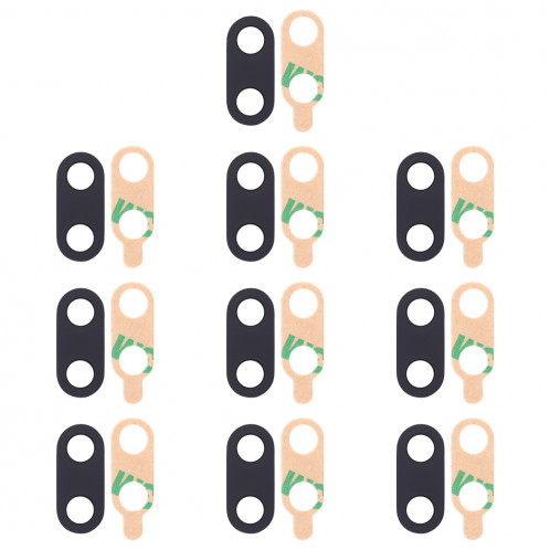 Objectif de caméra arrière 10 PCS avec adhésif pour Huawei Honor 10 SH1283146-33