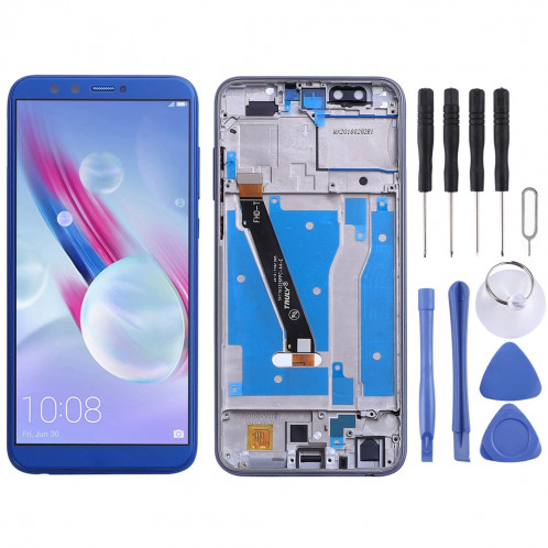 Ecran LCD et Digitaliseur Complet avec Cadre pour Huawei Honor 9 Lite (Bleu) SH92LL1087-35