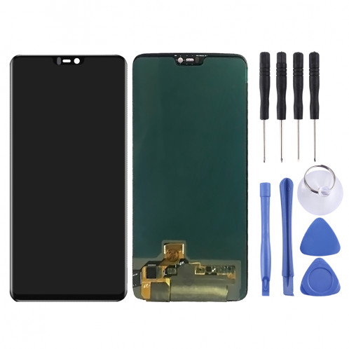 Écran LCD et numériseur complet pour OnePlus 6 (noir) SH349B821-36