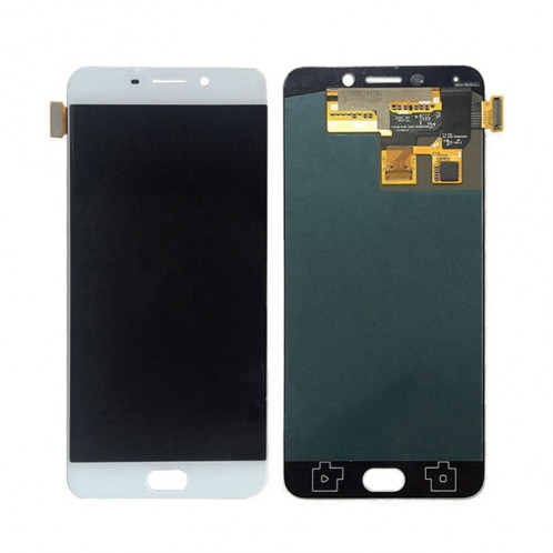 iPartsBuy OPPO R9 / F1 Plus écran LCD + écran tactile Digitizer Assemblée (blanc) SI350W1752-34