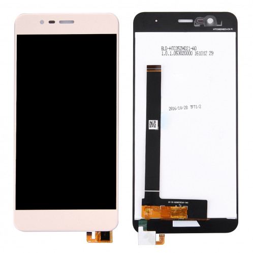 iPartsAcheter Asus ZenFone 3 Max / ZC520TL / X008D (038 Version) écran LCD + écran tactile Digitizer Assemblée (or) SI50JL168-36