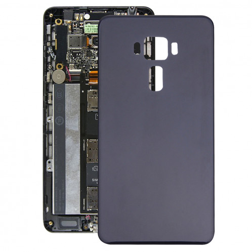 iPartsAcheter pour ASUS ZenFone 3 / ZE520KL 5,2 pouces en verre arrière couvercle de la batterie (Noir) SI71BL1962-38