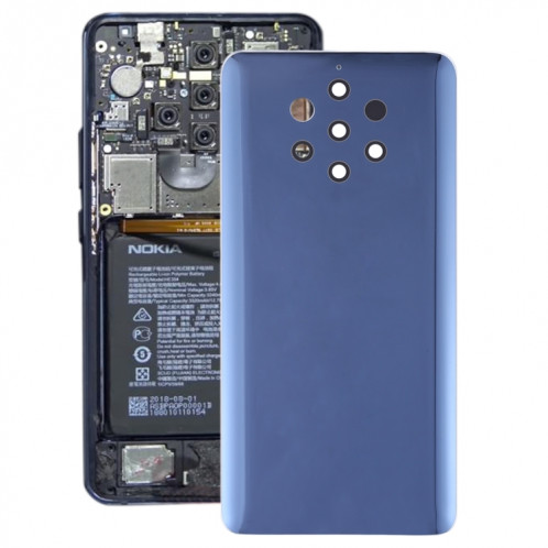 Cache arrière de batterie pour Nokia 9 PureView (bleu) SH64LL1586-36
