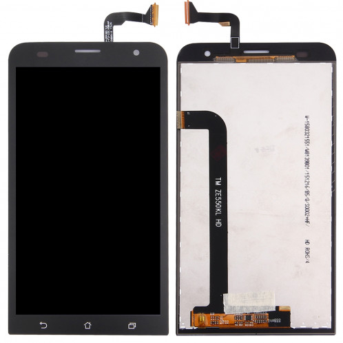 iPartsAcheter pour Asus ZenFone 2 Laser / ZE550KL LCD écran + écran tactile Digitizer Assemblée (Noir) SI11BL739-36