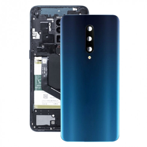 Pour le couvercle arrière de la batterie OnePlus 7 Pro avec objectif d'appareil photo (bleu) SH26LL1700-34