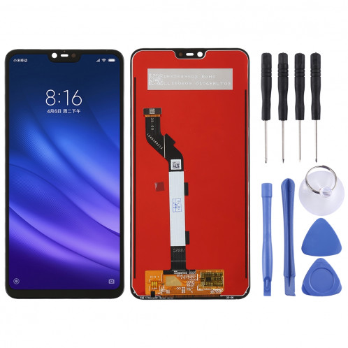 Ecran LCD et numériseur Assemblage complet pour Xiaomi Mi 8 Lite (Noir) SH267B1913-36