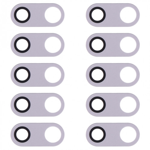 Objectif de caméra arrière 10 PCS pour LG V30 H930 H933 (Argent) SH471S11-35