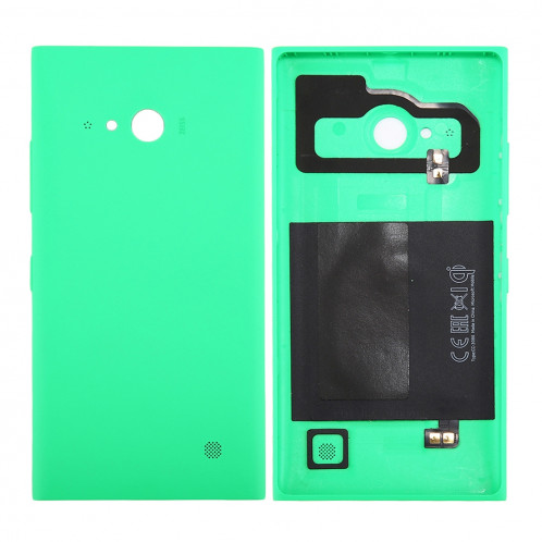 iPartsAcheter pour Nokia Lumia 735 couleur unie NFC arrière de la batterie (vert) SI16GL348-36
