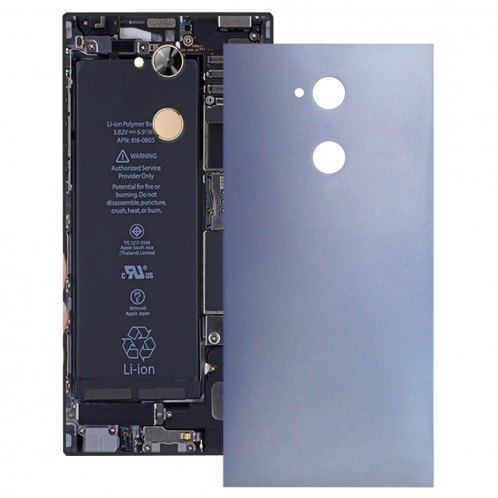 Coque arrière avec touches latérales pour Sony Xperia XA2 Ultra (gris) SH24HL1522-36