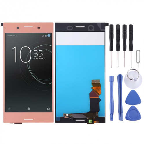 Écran LCD OEM pour Sony Xperia XZ Premium avec assemblage complet du numériseur (rose) SH27JL1150-36