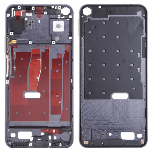 Plaque de lunette de cadre central pour Huawei Honor 20 (noir) SH659B805-36