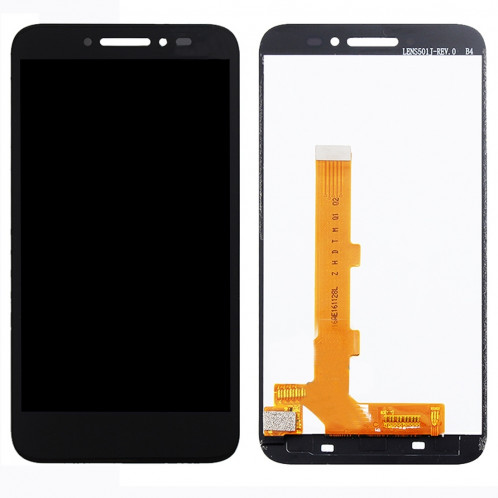 iPartsAcheter pour Alcatel Shine Lite / 5019 LCD écran + écran tactile Digitizer Assemblée (Noir) SI664B276-36