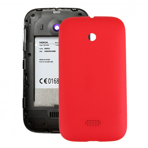 iPartsAcheter pour Nokia Lumia 510 Couverture Arrière de la Batterie (Rouge) SI90RL155-37