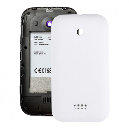 iPartsAcheter pour Nokia Lumia 510 Couverture Arrière de la Batterie (Blanc) SI90WL454-37